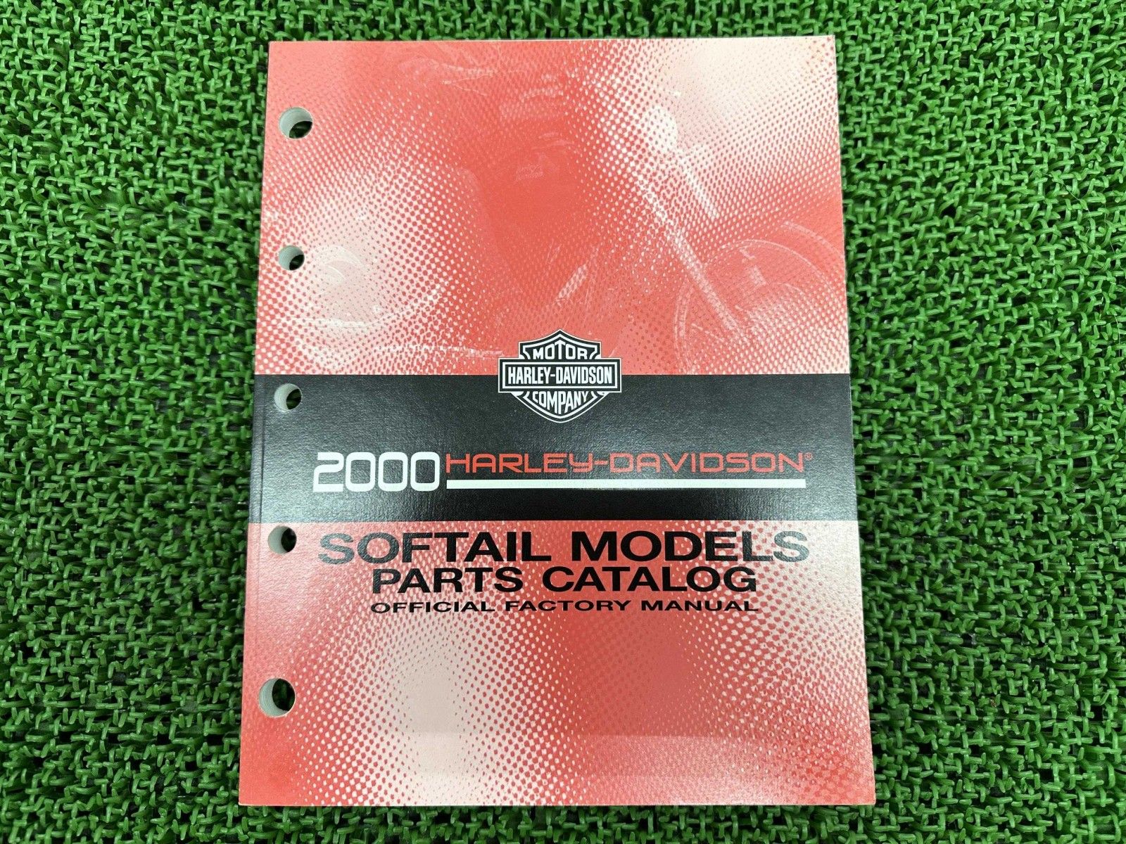 ソフテイル パーツリスト 英語版 ハーレー 正規 バイク 整備書 2000年ソフテイルモデル パーツカタログ Vw