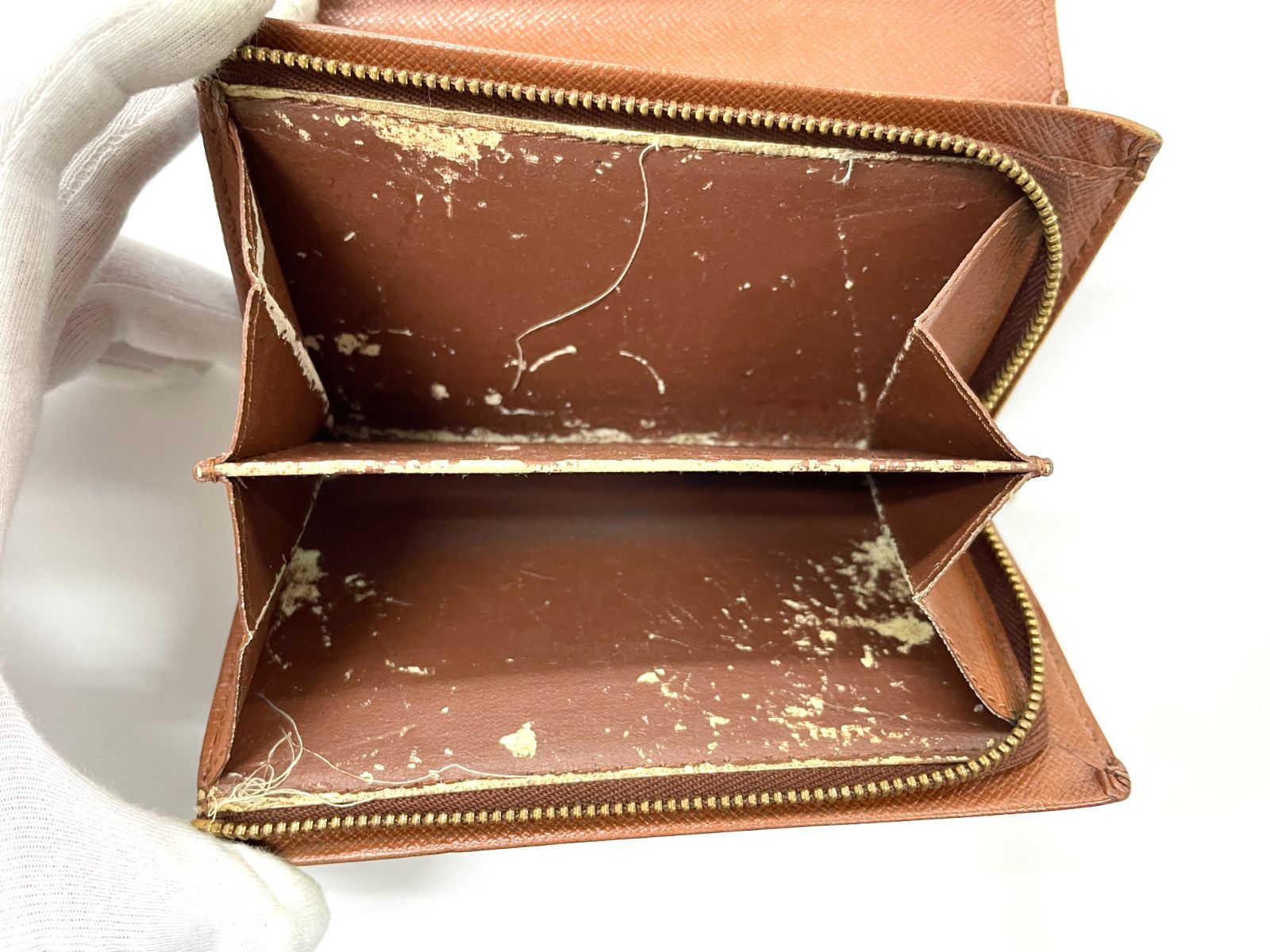 M61730 モノグラム LOUIS ルイヴィトン⁄2つ折り財布⁄ポルトモネ