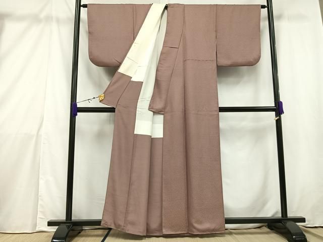 平和屋着物▽江戸小紋 単衣 鮫小紋柄 伊勢丹扱い 洗える着物 AAAU8691fy