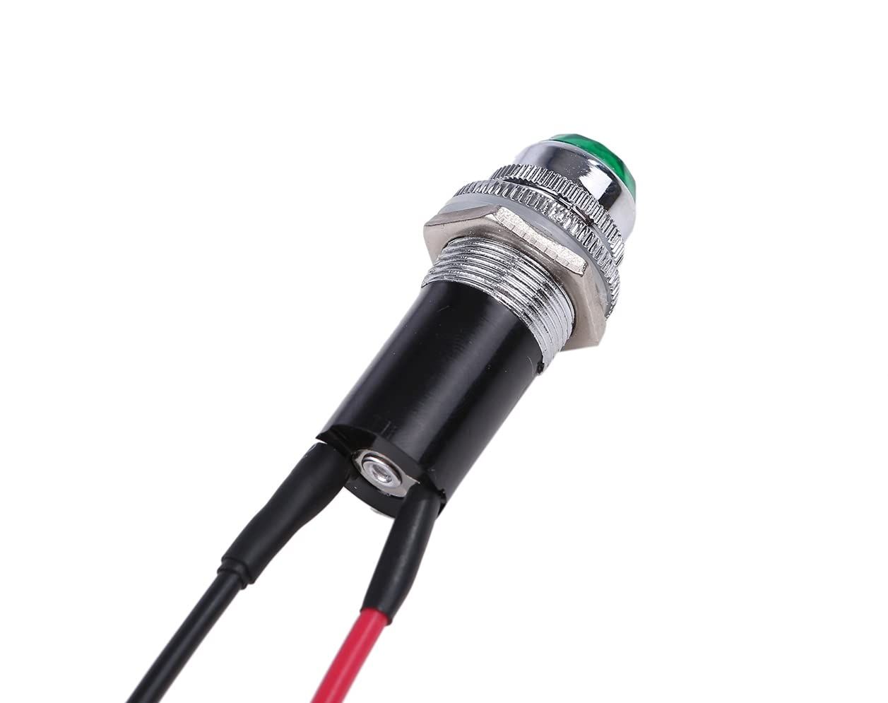 24V LED パイロット ランプ ダイヤカット 20個セット 16㎜ 16φ