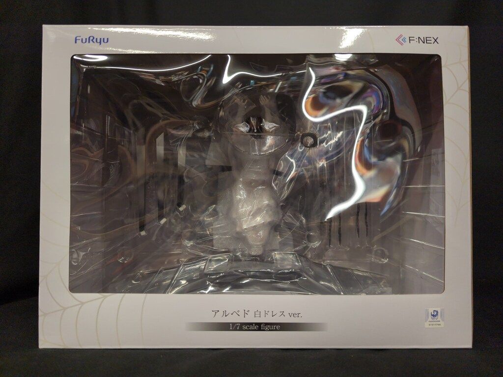 F:NEX/フリュー 1/7スケールフィギュア アルベド 白ドレスver
