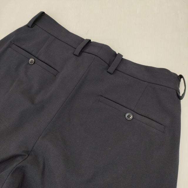  YAECA 2 WAY パンツ タックストレート 定価27500円 52653 ネイビー メンズ ヤエカ 5-1001 G∞ その他 パンツ
