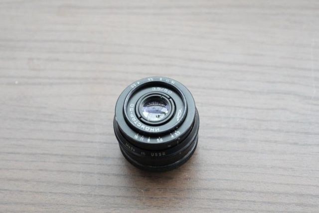 Industar-50 50mm f3.5 ブラック ライカLマウント L39 分解清掃済 ブラック Industar-50 50mm f3.5 ライカLマウント