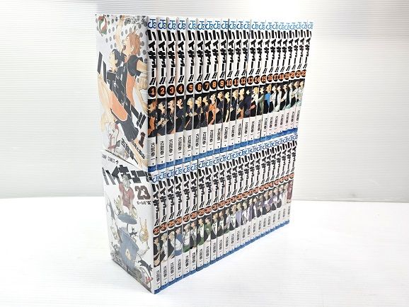 中古品】 集英社 ジャンプ コミック 古館春一 ハイキュー！！ 1-45巻 
