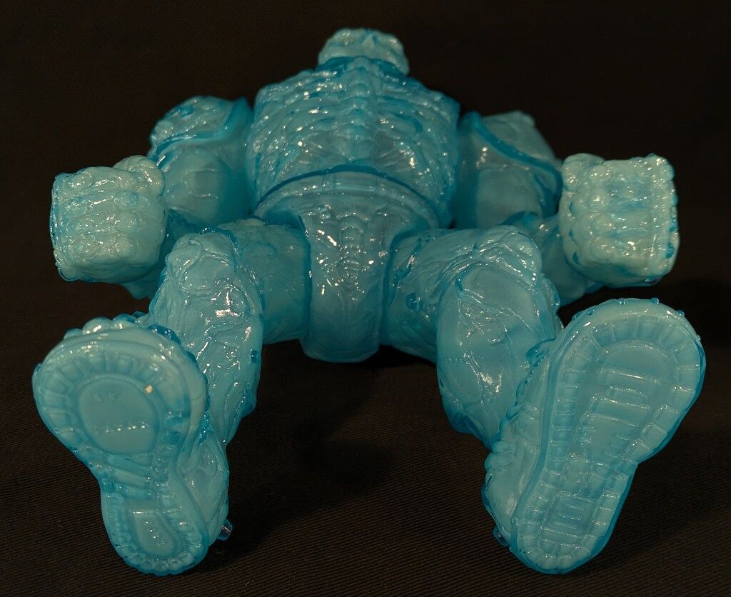 三毛玩具　悪夢戦争シリーズ　髑髏ボーグ8thカラー クリスタルスカル 三毛玩具 悪夢戦争シリーズ 髑髏ボーグ8thカラー クリスタル