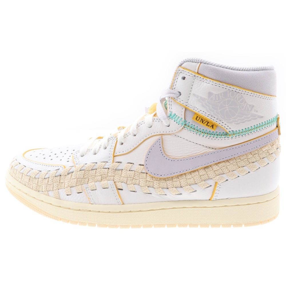NIKE (ナイキ) ×UNION×Bephies Beauty Supply Air Jordan 1 High OG Summer 96 FD2565-100 エアジョーダン1 ハイ OG サマー96 ハイカットスニーカー ホワイト US9/27cm