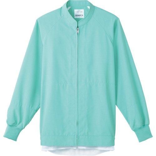 2営業日で発送 サンペックス クールフリーデ男女兼用長袖ジャンパー グリーン LL CD-625-LL 1着