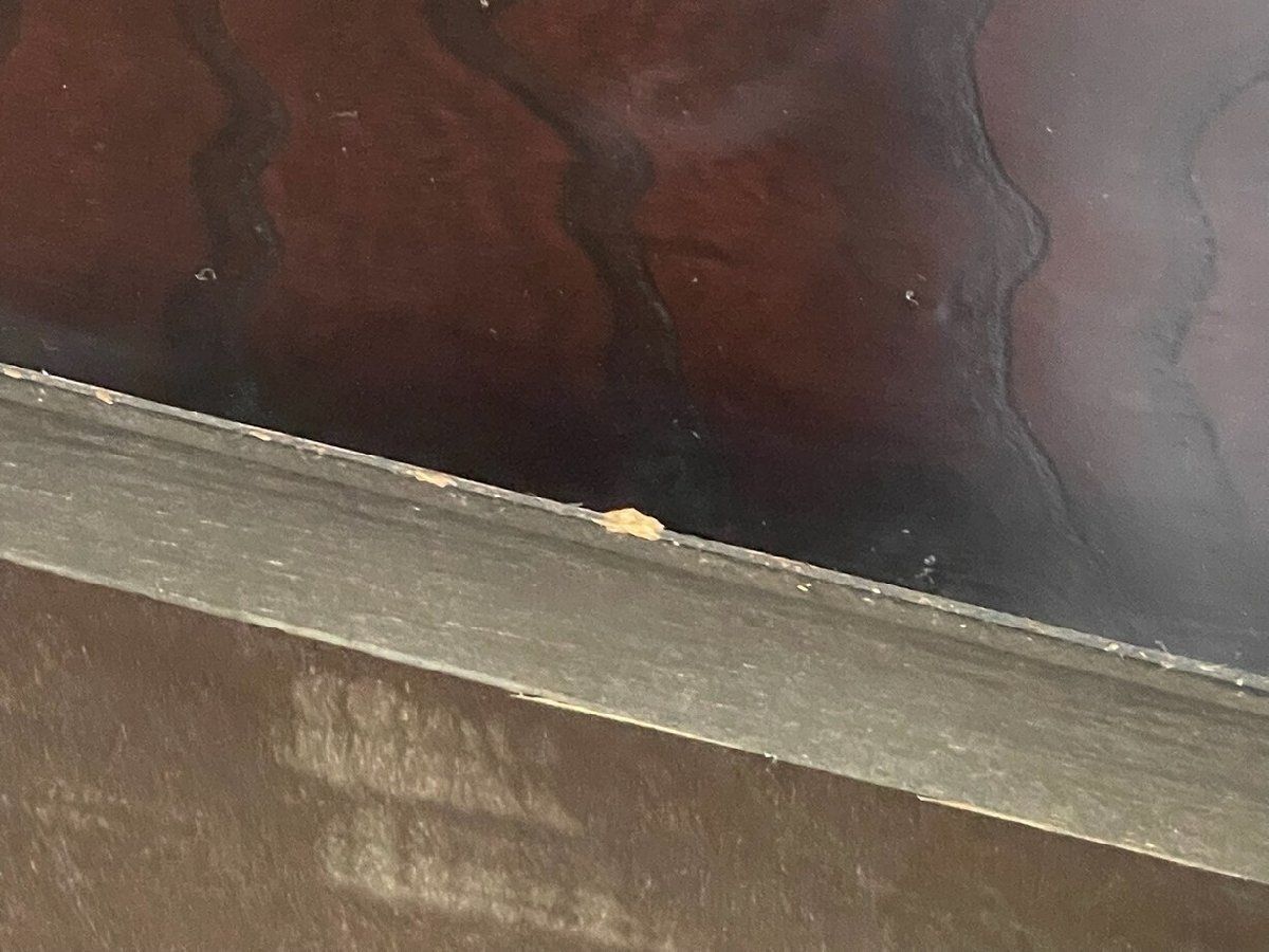 GQ32 民芸家具 時代箪笥調 サイド テーブル ナイト テレビ台/神奈川県