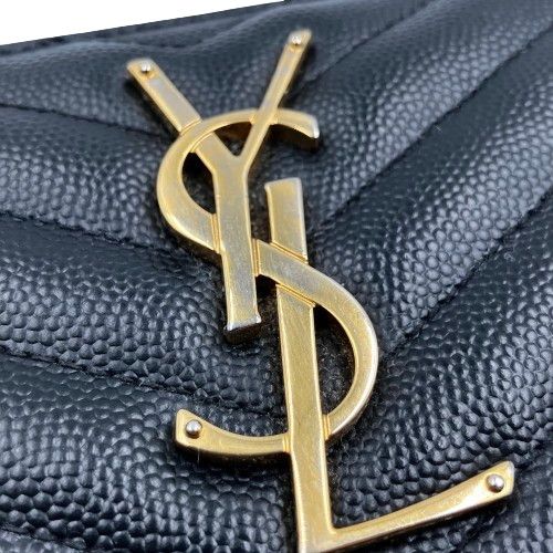 YSL SAINT LAURENT サンローラン カサンドラ ラウンドジップ 長財布