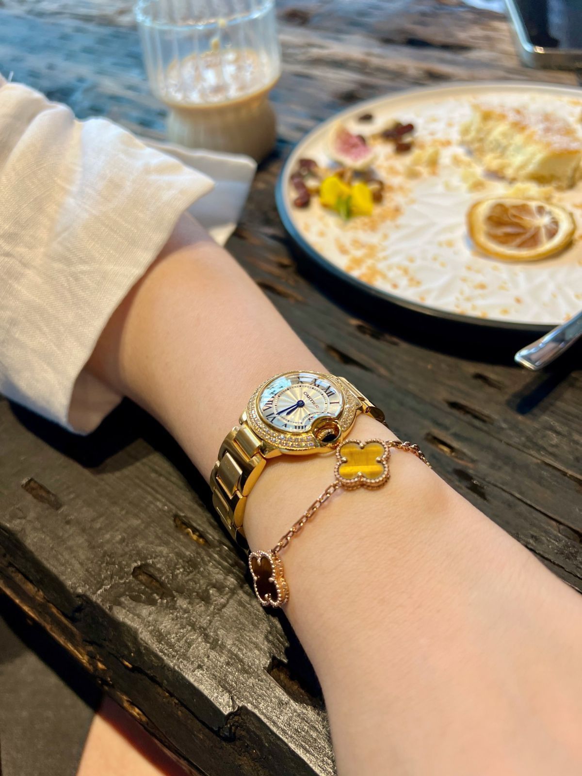 CARTIER カルティエ バロンブルー レディース腕時計 28mm