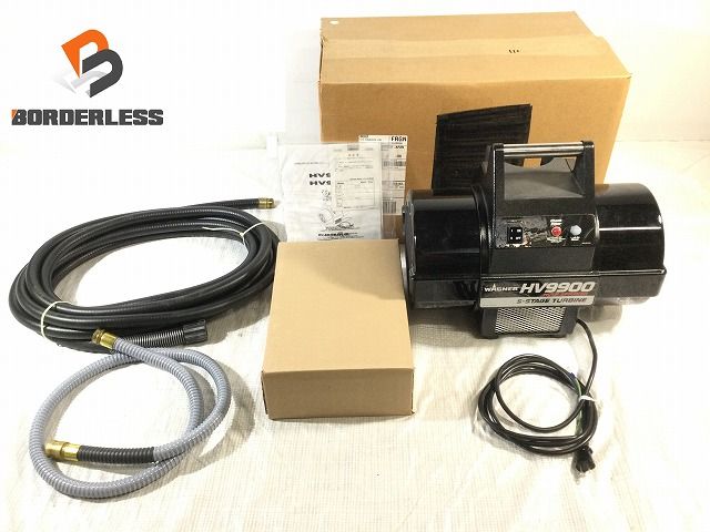 長期倉庫在庫品 WAGNER 日本ワグナー 温風低圧塗装機 HV9900 キャップスプレイ キャップスプレー 106401