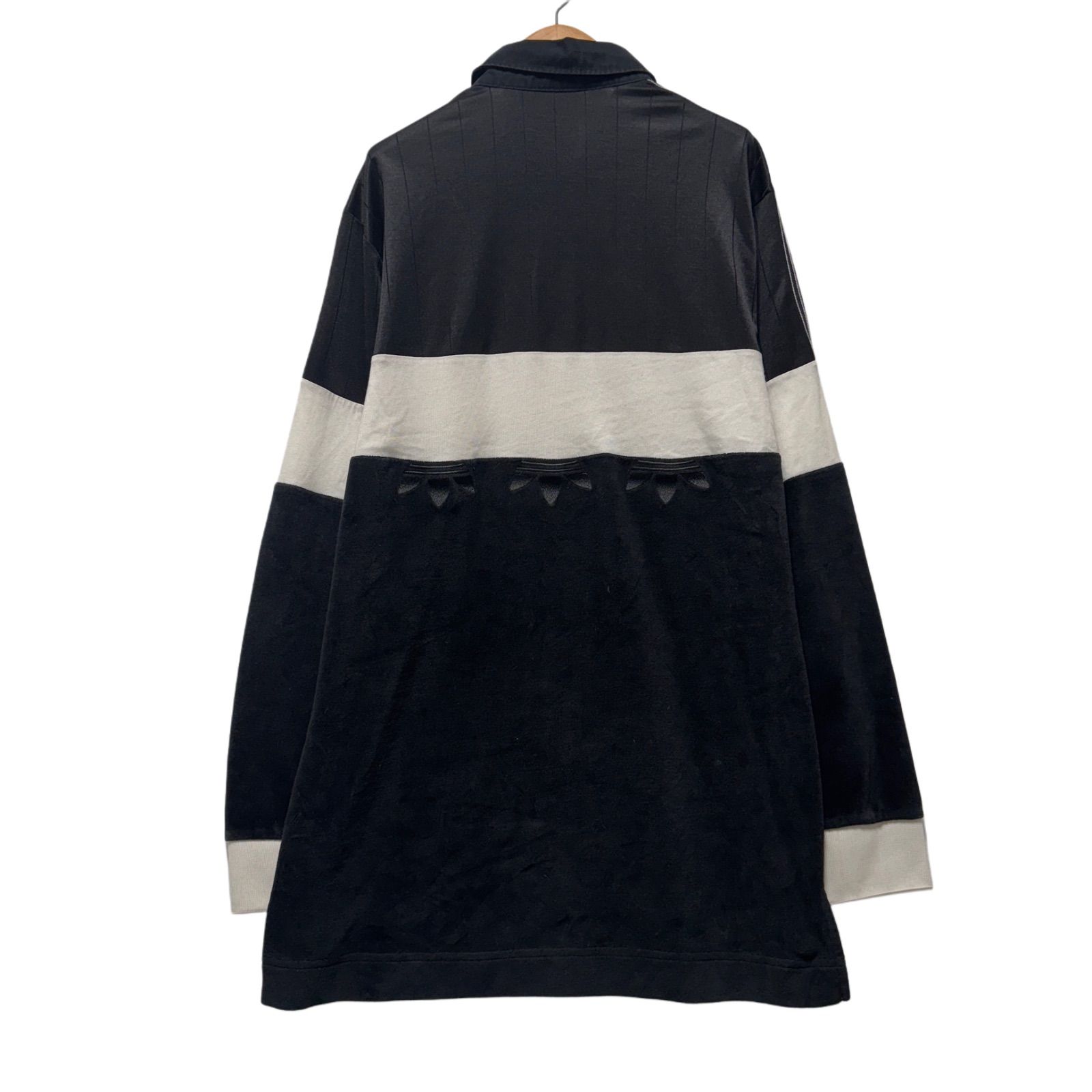 希少完売品 アレキサンダーワン adidas 長袖 ベロアポロ ネイビー Alexander Wang（ポロシャツ）のフリマアイテム一覧