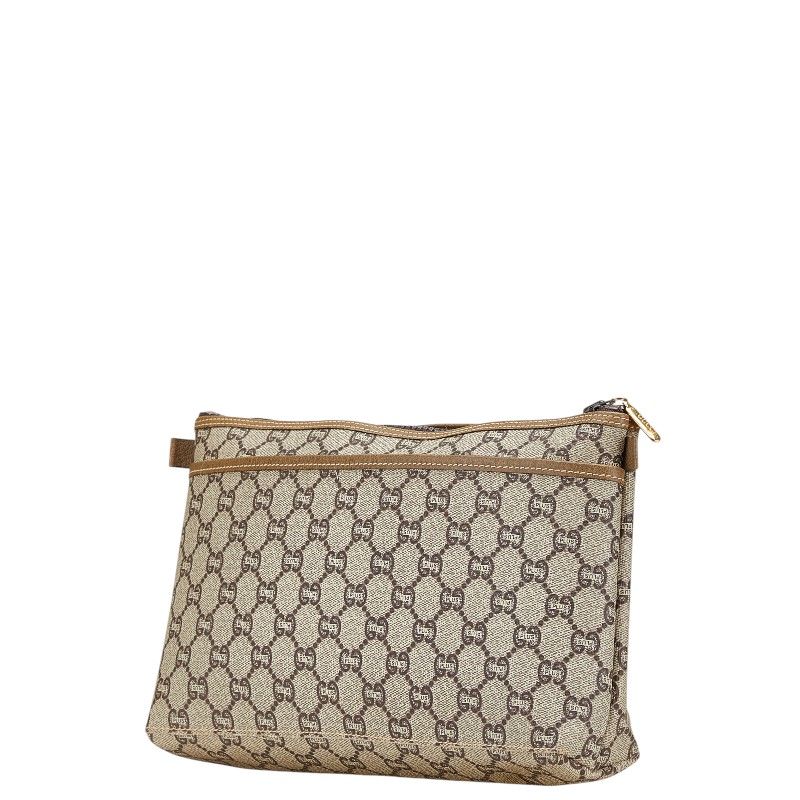 グッチプラス GUCCI PLUS オールドグッチ GG柄 ベージュ PVC