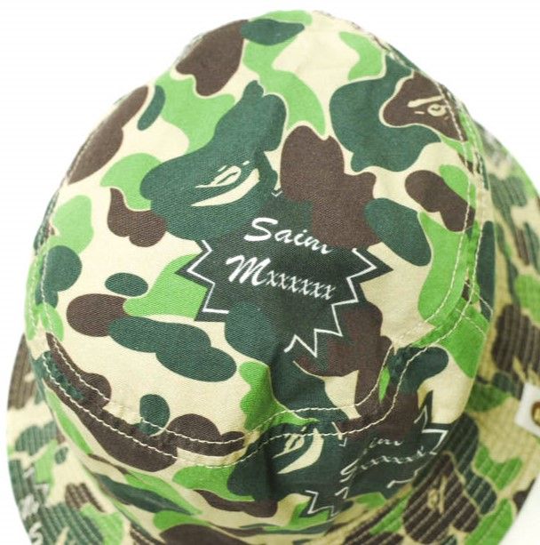 セント マイケル ×A BATHING APE 24SS バケット ハット セント