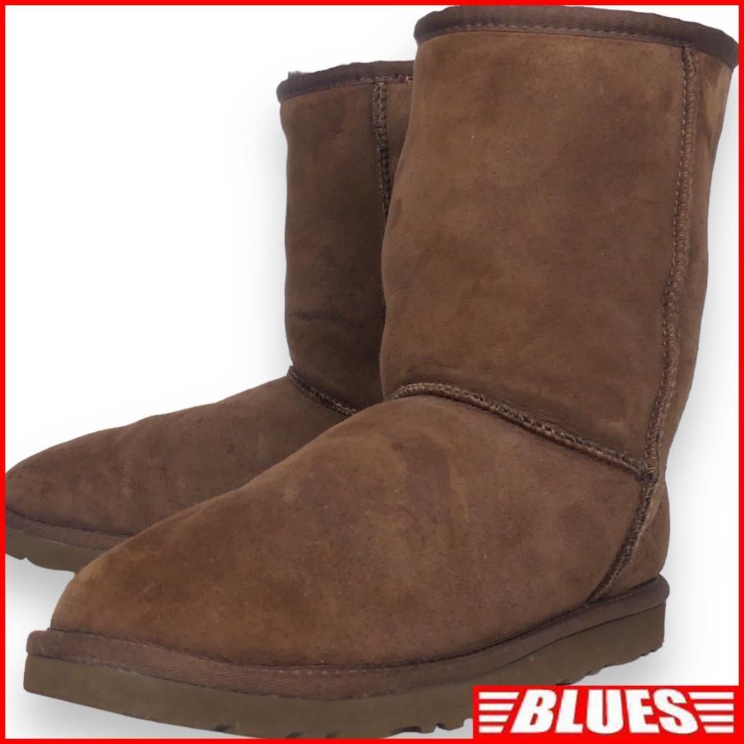 靴 Ugg UGG australia アグ ムートンブーツ 26 本革 メンズHH9428