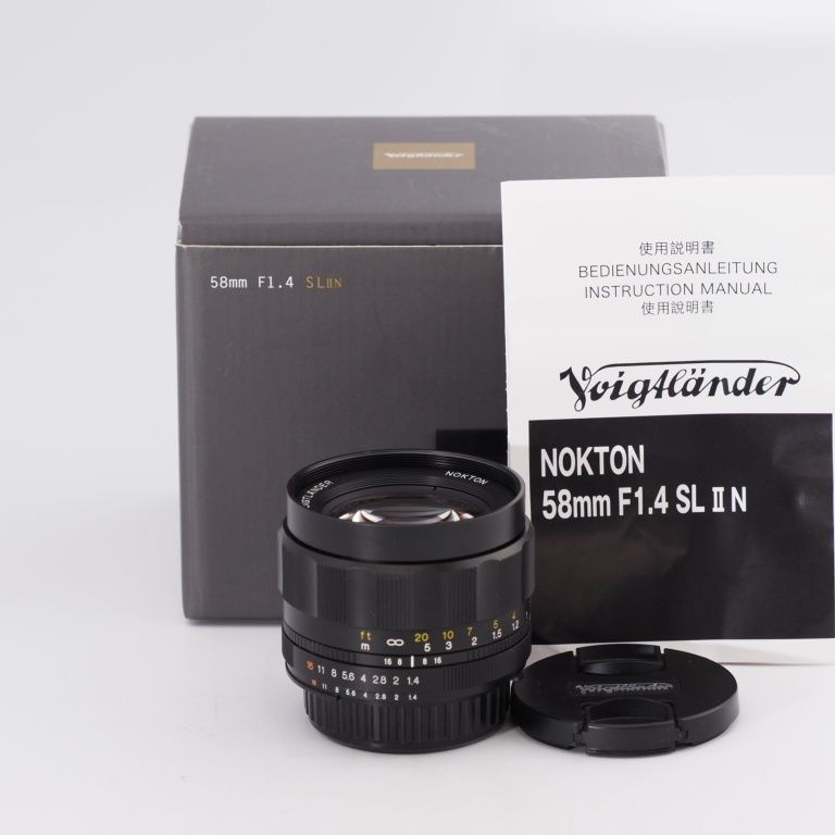 Voigtlander フォクトレンダー NOKTON ノクトン 58mm F1.4 SL II N NIKON ニコン Ai-S Fマウント用