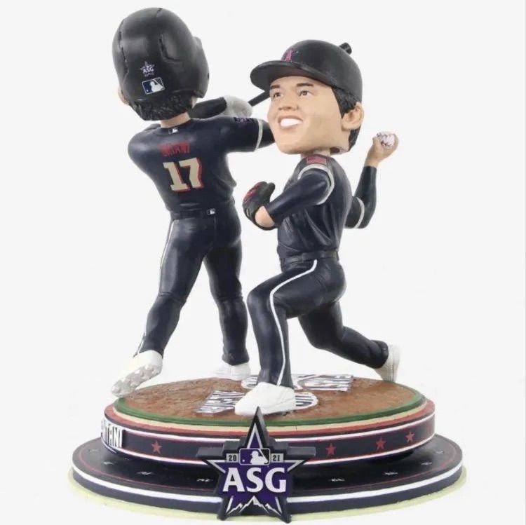 【世界221個限定】新品　大谷翔平　2021オールスター　史上初二刀流出場　ボブルヘッド