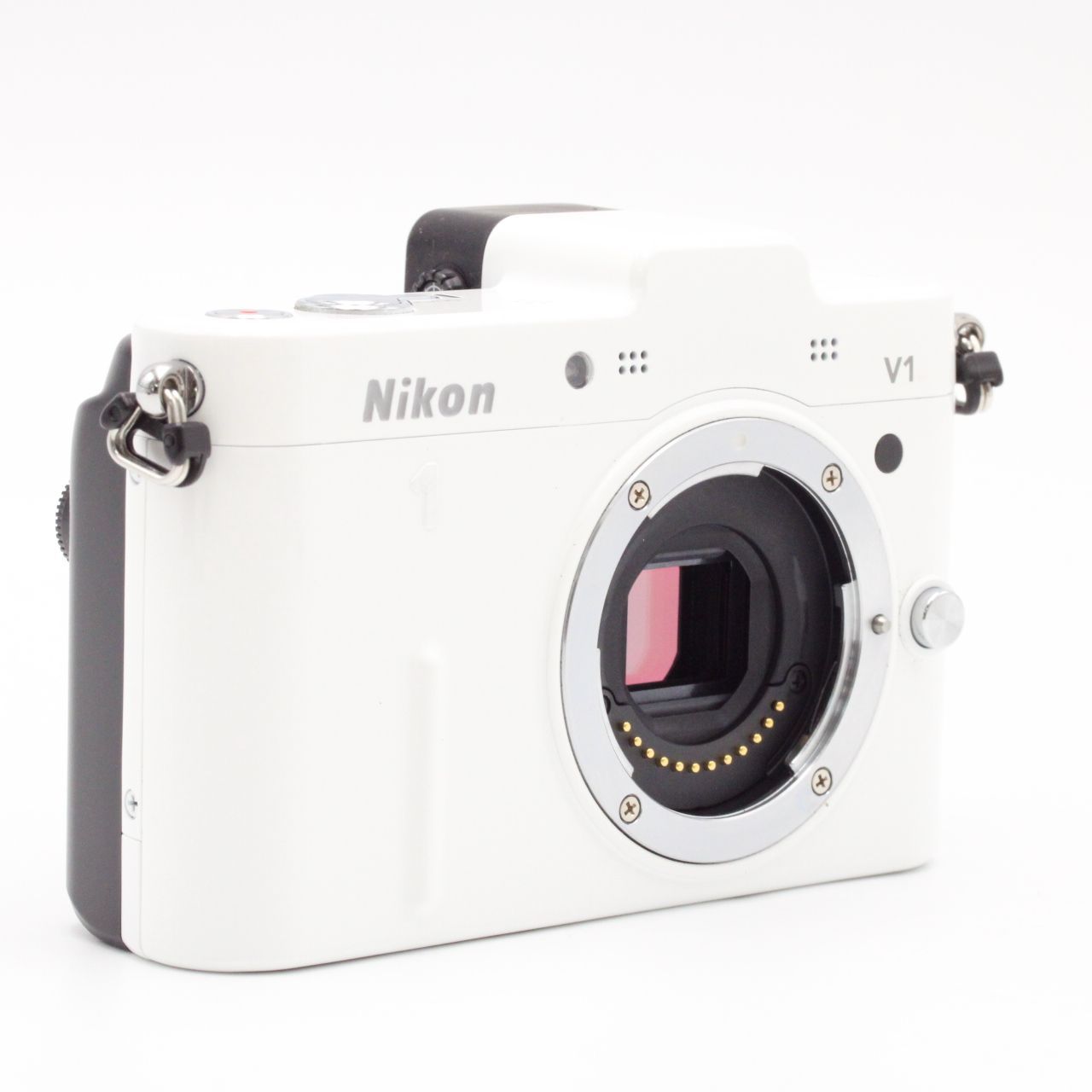 Nikon 1 V1 薄型レンズキット ホワイト 1 NIKKOR 10mm F2.8 ニコン #3331 - メルカリ