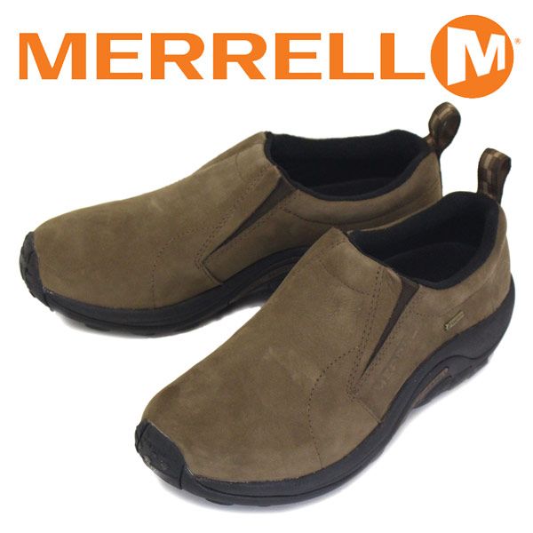 MERRELL (メレル) J42303 JUNGLE MOC GORE-TEX ジャングルモック ゴアテックス ヌバックレザーシューズ DARK EARTH MRL013 mrl 25.0cm