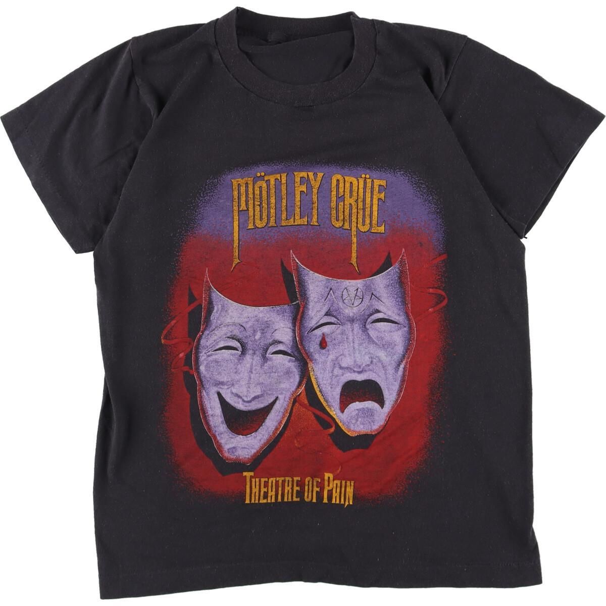 古着 80年代 MOTLEY CRUE モントリ―クルー 両面プリント バンドTシャツ