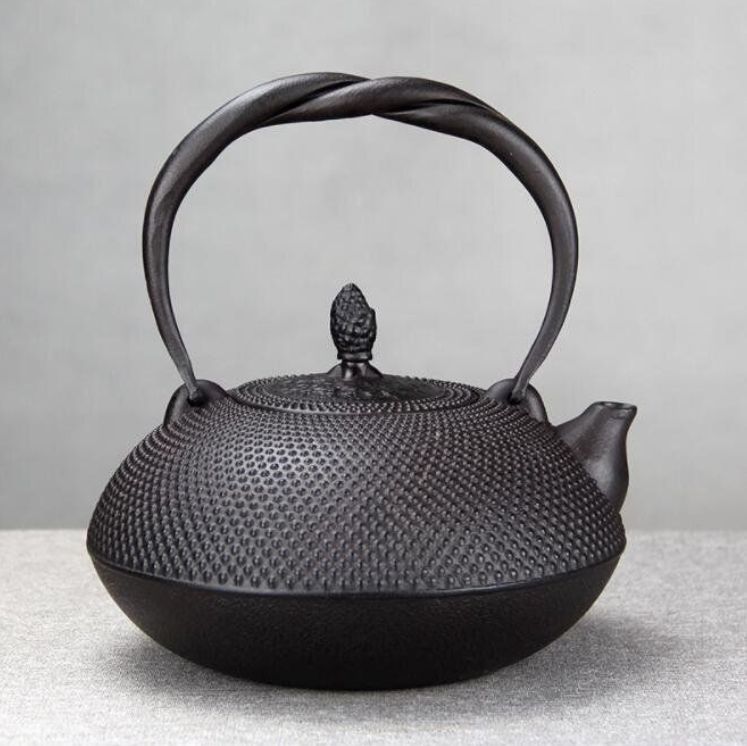鉄瓶 提梁壺☆ 茶道具対応 鉄やかん 鉄分補給 鉄びん 鉄器 鉄瓶 提梁壺