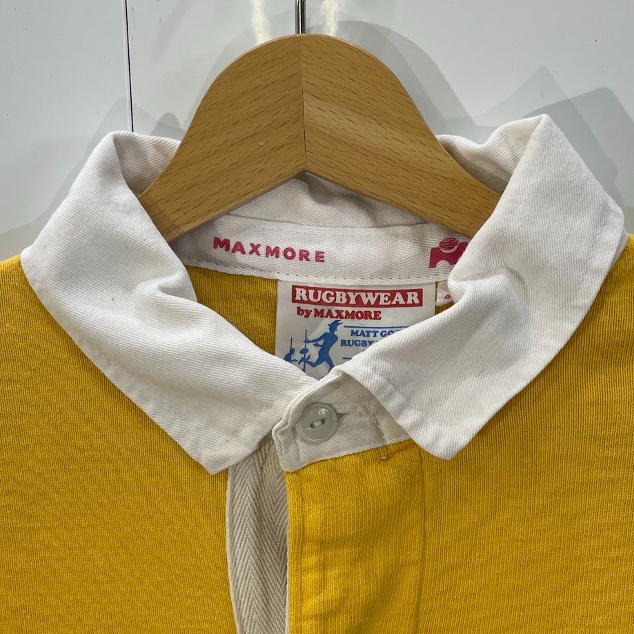 RUGBYWEAR by MAXMORE ラガーシャツ 長袖 ポロシャツ ワン