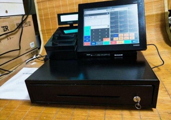 カシオレジスター V-R200 タッチ操作 設定無料Android 900222