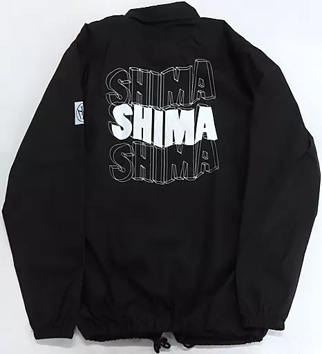 衣類 志麻(浦島坂田船) コーチジャケット ブラック 「SHIMA LIVE TOUR