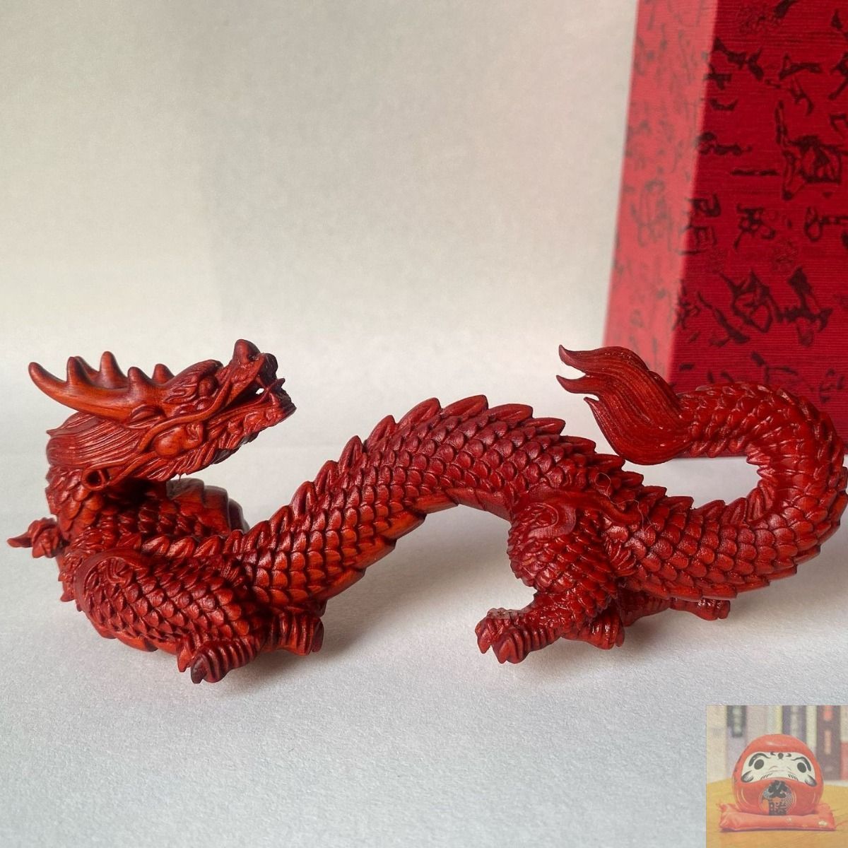【希少商品】 龍神 ★開運 ドラゴン 彫刻家具材○可 ドラゴン 龍 龍神 昇龍 赤龍 金龍 木彫り 商売繁盛 財運 金運
