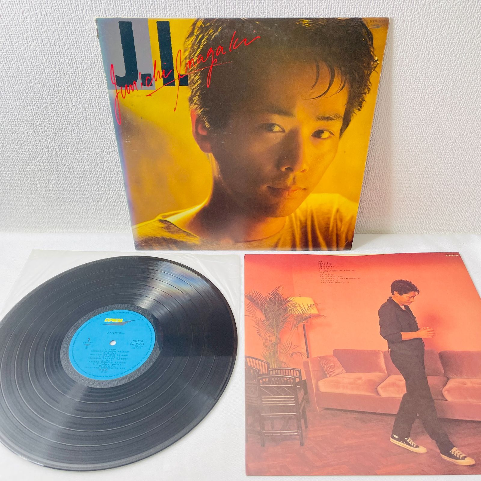 稲垣潤一　レコード LP/レコード 0209□稲垣潤一/J.I./ETP90244 - メルカリ