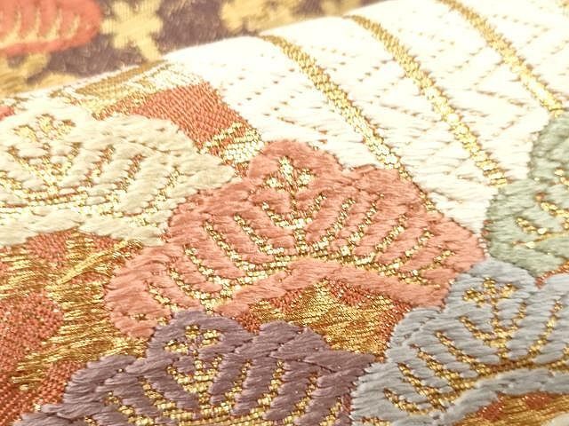 吉祥枝松文 金糸