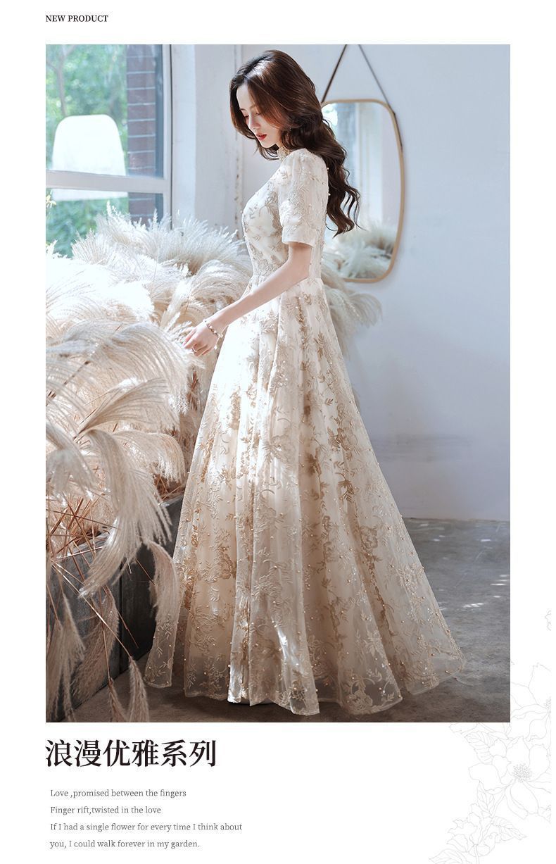 パーティードレス ドレス お呼ばれ 演奏会 二次会 結婚式ドレス ブライズメイド かわいい ロングドレス お誕生日 披露宴 花嫁 パーティード MAAHADDERANG_COM