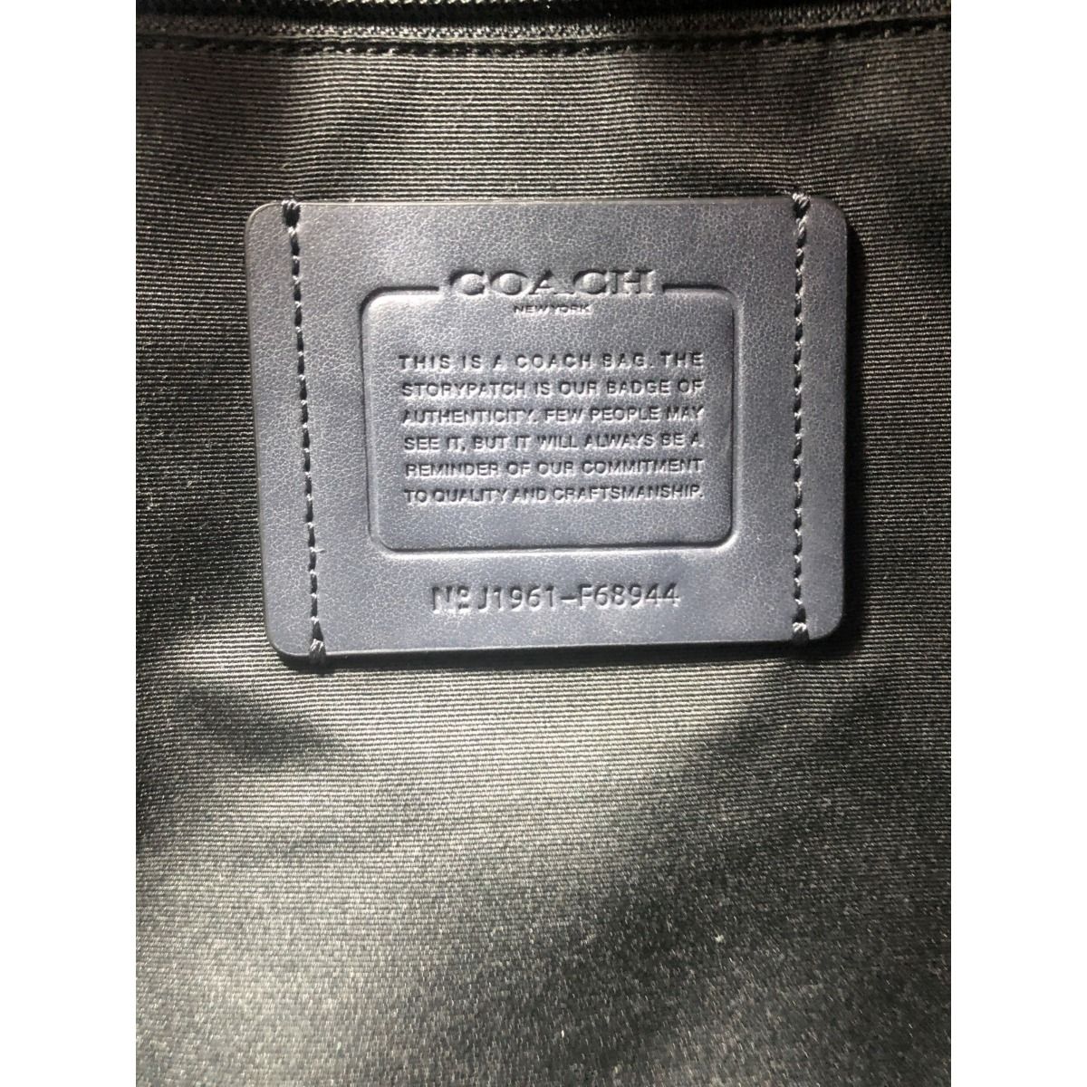 〇〇COACH コーチ 2WAYトートバッグ ショルダーバッグ F68944 ネイビー