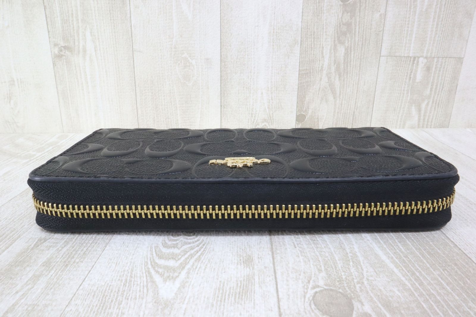 COACH コーチ　長財布 F53834 ブラック　ラウンドジップ　新品未使用 COACH コーチ 長財布 F53834 ブラック ラウンドジップ 新品未使用