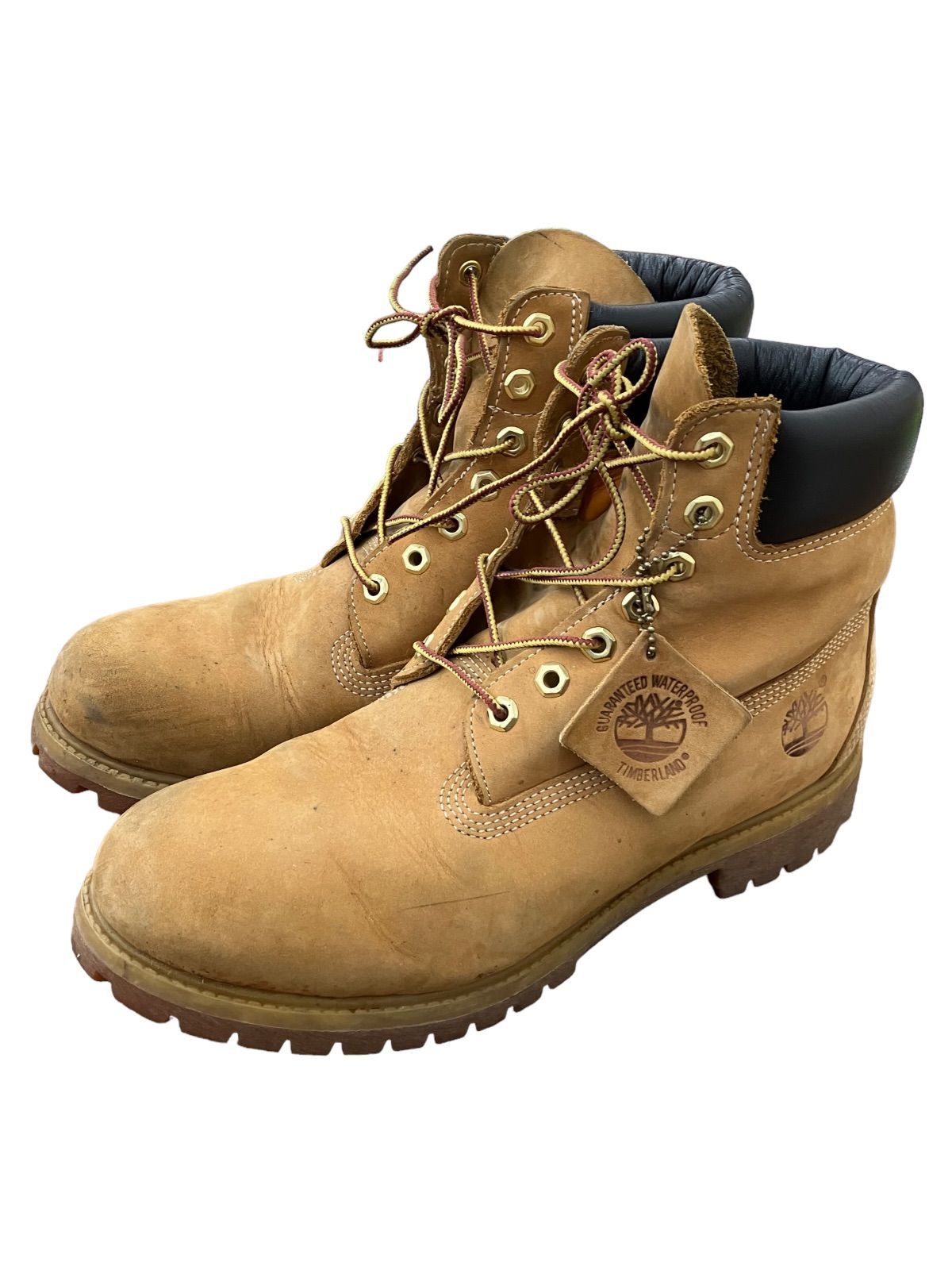 最終価格！！Timberland ベージュ ワークブーツ28cm Timberland ワークブーツ ベージュ - メルカリ