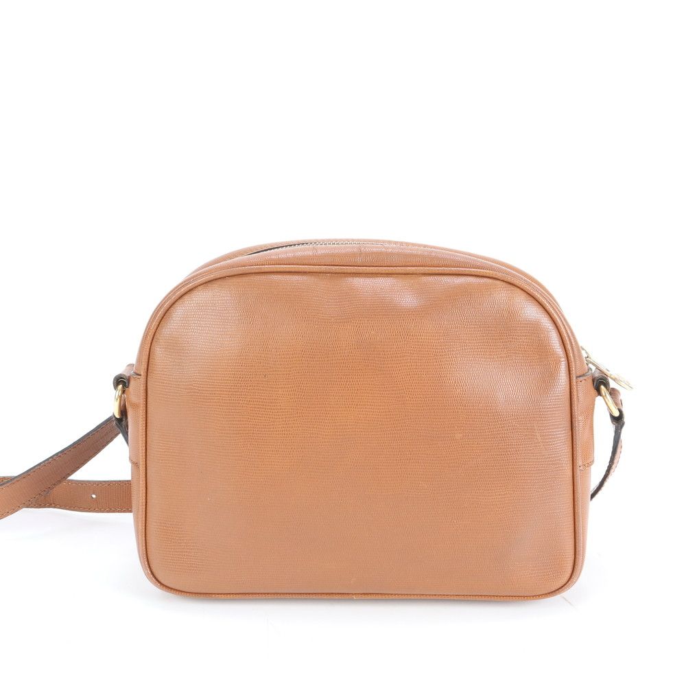 極美品 ヴィンテージ セリーヌ サークルロゴ レザー ショルダーバッグ  