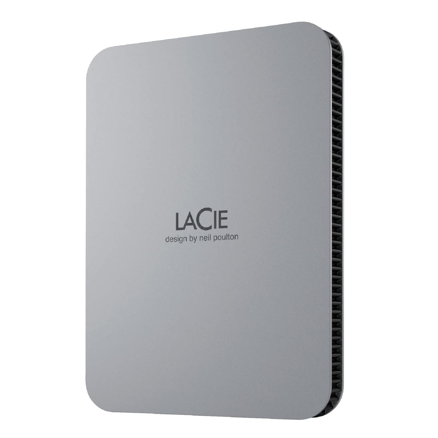 ラシー LaCie 外付けHDD ハードディスク 2TB Mobile Drive Mac iPad Windows対応 ムーン シルバー 3年保証 STLP2000400