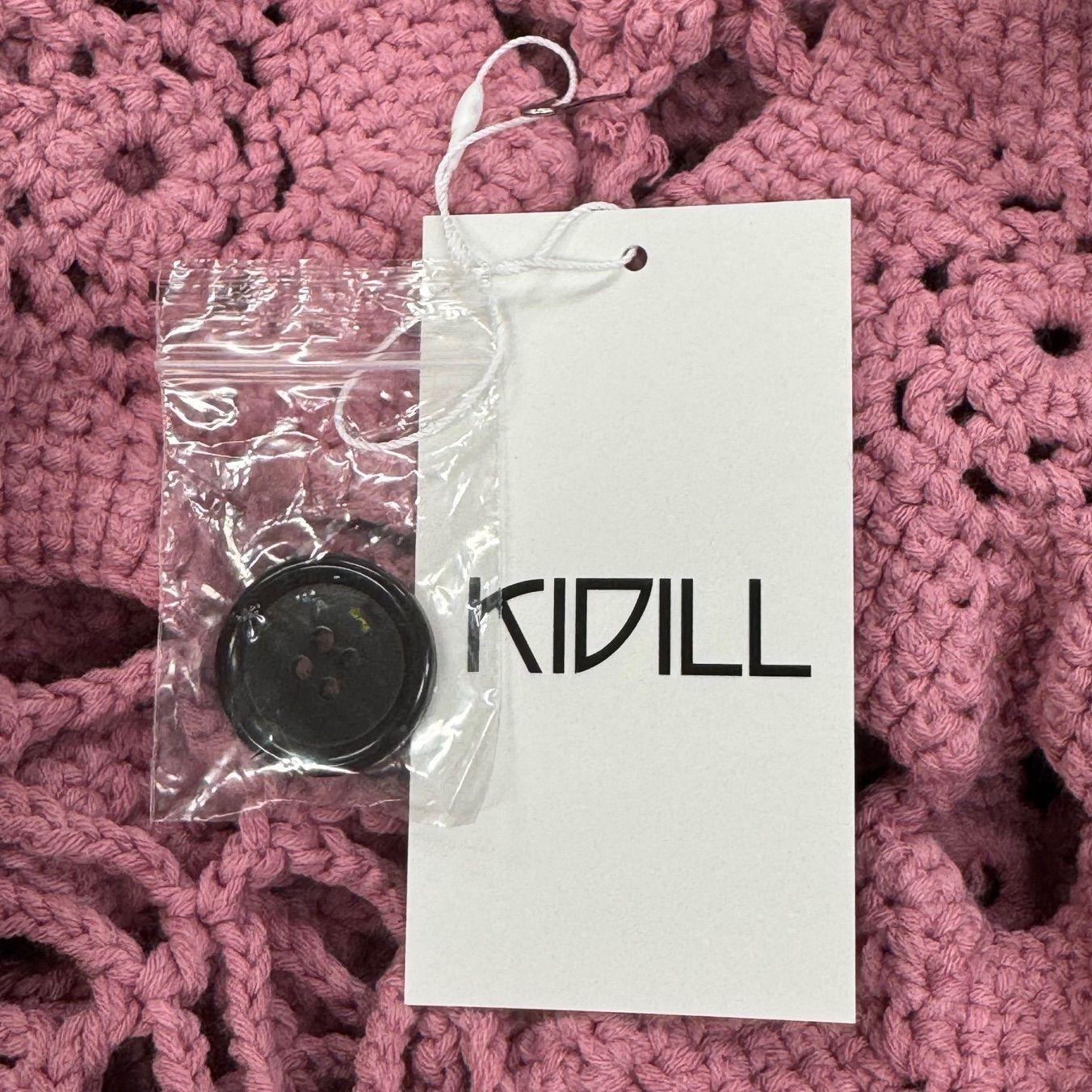 kidill キディルrurumu: スパイダーニットカーディガン24ss