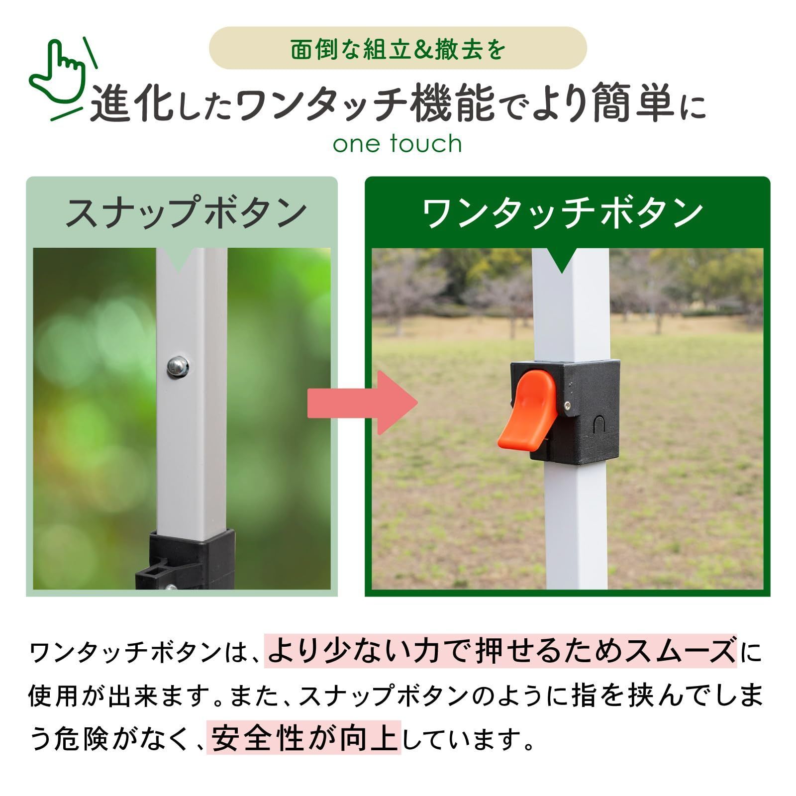 品質保証で、高速配送！ ワンタッチ タープテント 3m×3m 大型 組み立て簡単 シルバーコーティング UVカット 遮光 耐水加工 4段階調整 風抜けベンチレーション 日除け 日よけ キャンプ アウトドア イベント タープ テント オリーブ