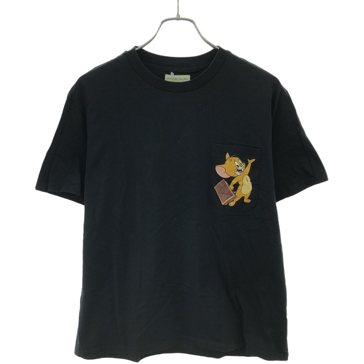 ETRO エトロ TOM AND JERRY トムとジェリー プリントTシャツ  ブラック XS ETRO エトロ TOM AND JERRY トムとジェリー プリントTシャツ ブラック