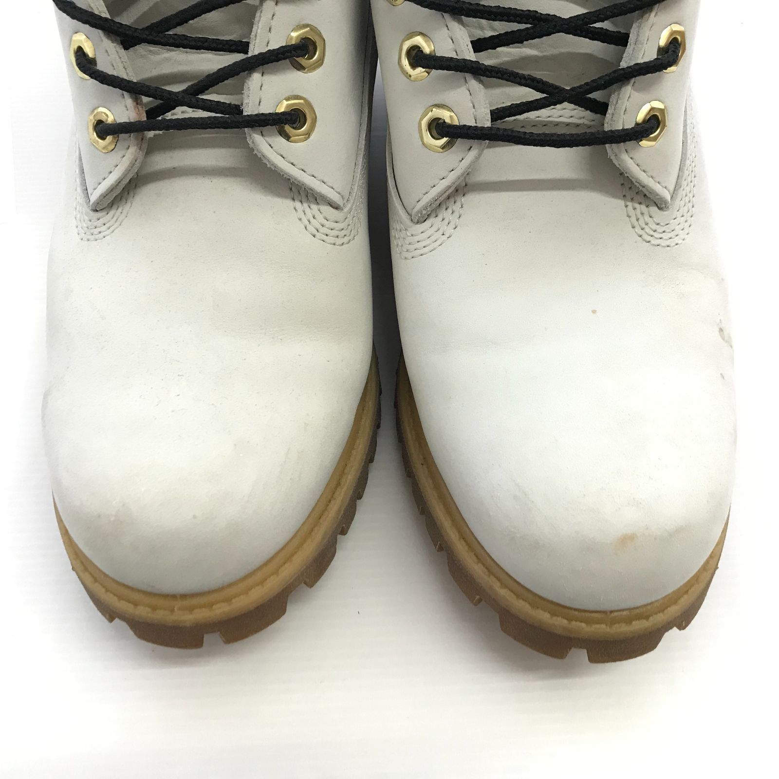 Timberland PRIMALOFT プレミアムブーツ A15RN 5198 ティンバーランド チャッカブーツ レースアップブーツ 7W ホワイト メンズ 靴