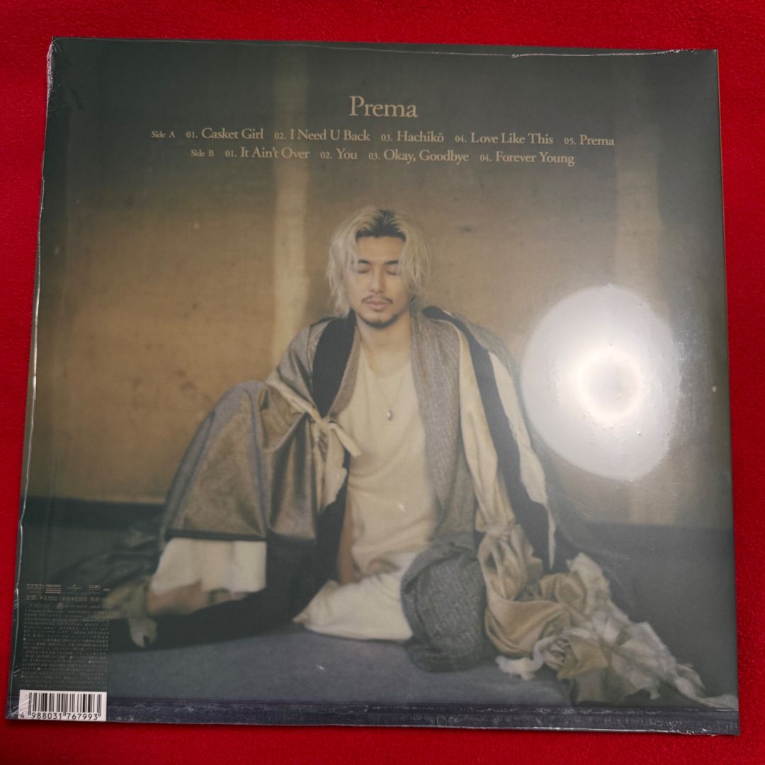 藤井風 Prema アナログレコード 限定盤 新品未開封 - メルカリ