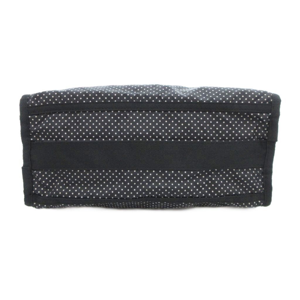 レスポートサック　ショルダーボストン　ドット柄　ブラック　ポーチ付 レスポートサック LesportSAC ボストンバッグ ショルダー ドット