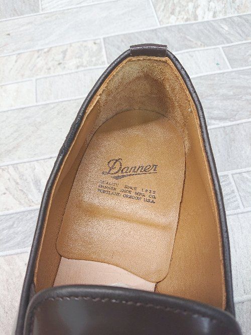 ■ ◎ Danner ダナー SPORRI SLIP D-214308 ローファー シューズ サイズ9 1/2 ブラウン メンズ P  【1407260030454】