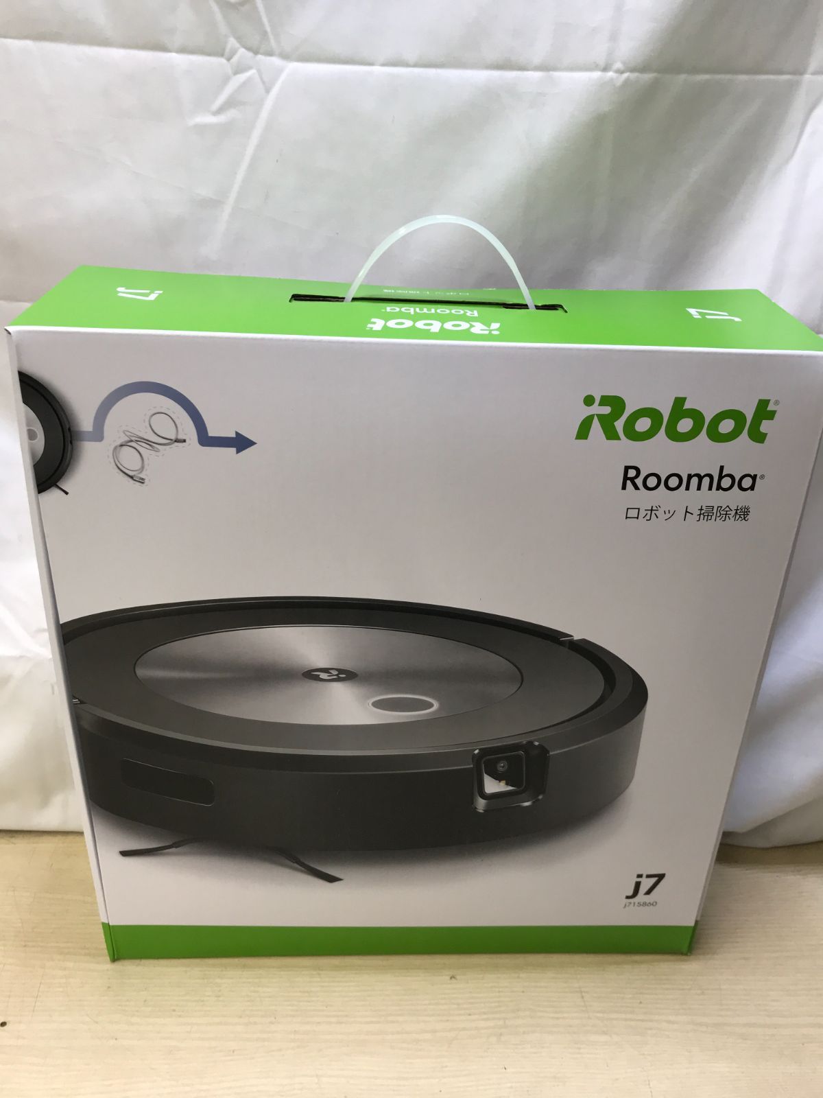 01】未開封 iRobot ロボット掃除機 ルンバ Roomba j7 J715860 RVE-Y1