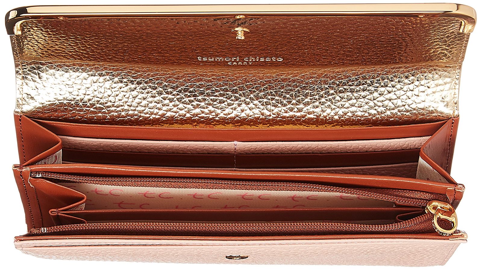 カブセ長財布 シュリンクコンビ