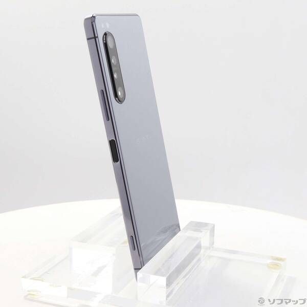 中古品〕 Xperia 1 II 128GB パープル SO-51A docomo【305