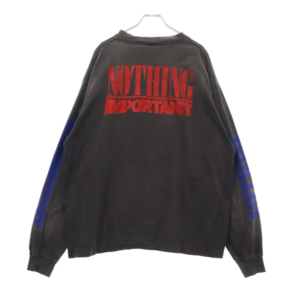 SAINT MICHAEL (セントマイケル) 24AW × 河村康輔 NOTHING IMP KK L/S 