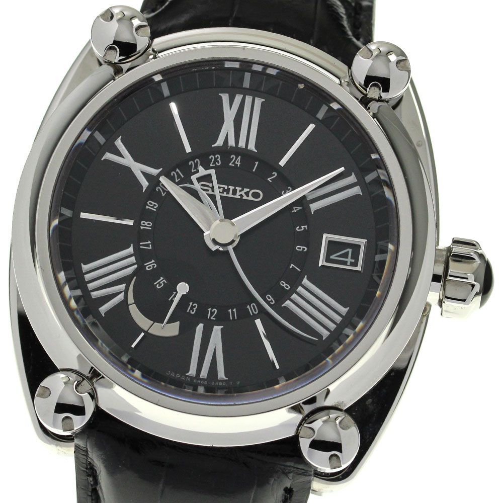 セイコー SEIKO SBLA047|5R66-0AC1 ガランテ GMT パワーリザーブ スプリングドライブ メンズ_712661