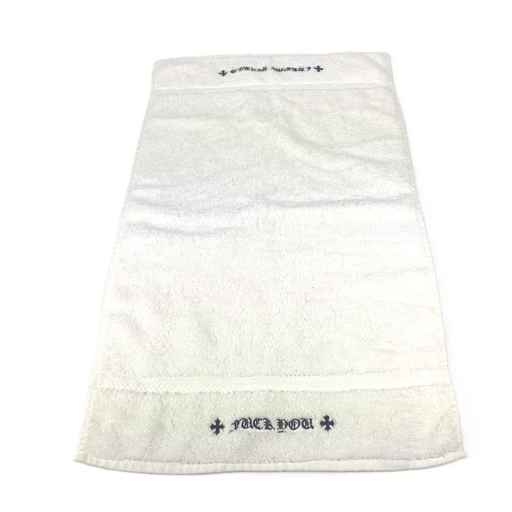 Chrome Hearts ホワイトタオル タオル・バス用品 CHROME HEARTS クロム
